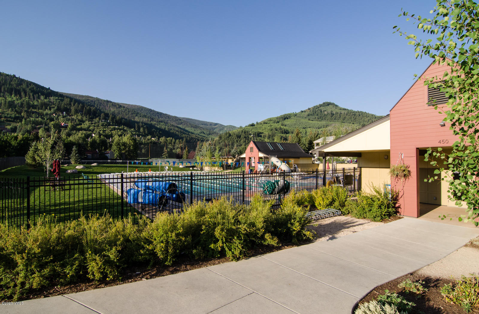 124 Eagle Road, Unit C Avon, CO 81620 - Photo 26 of 35 a view of a garden with a lake view
