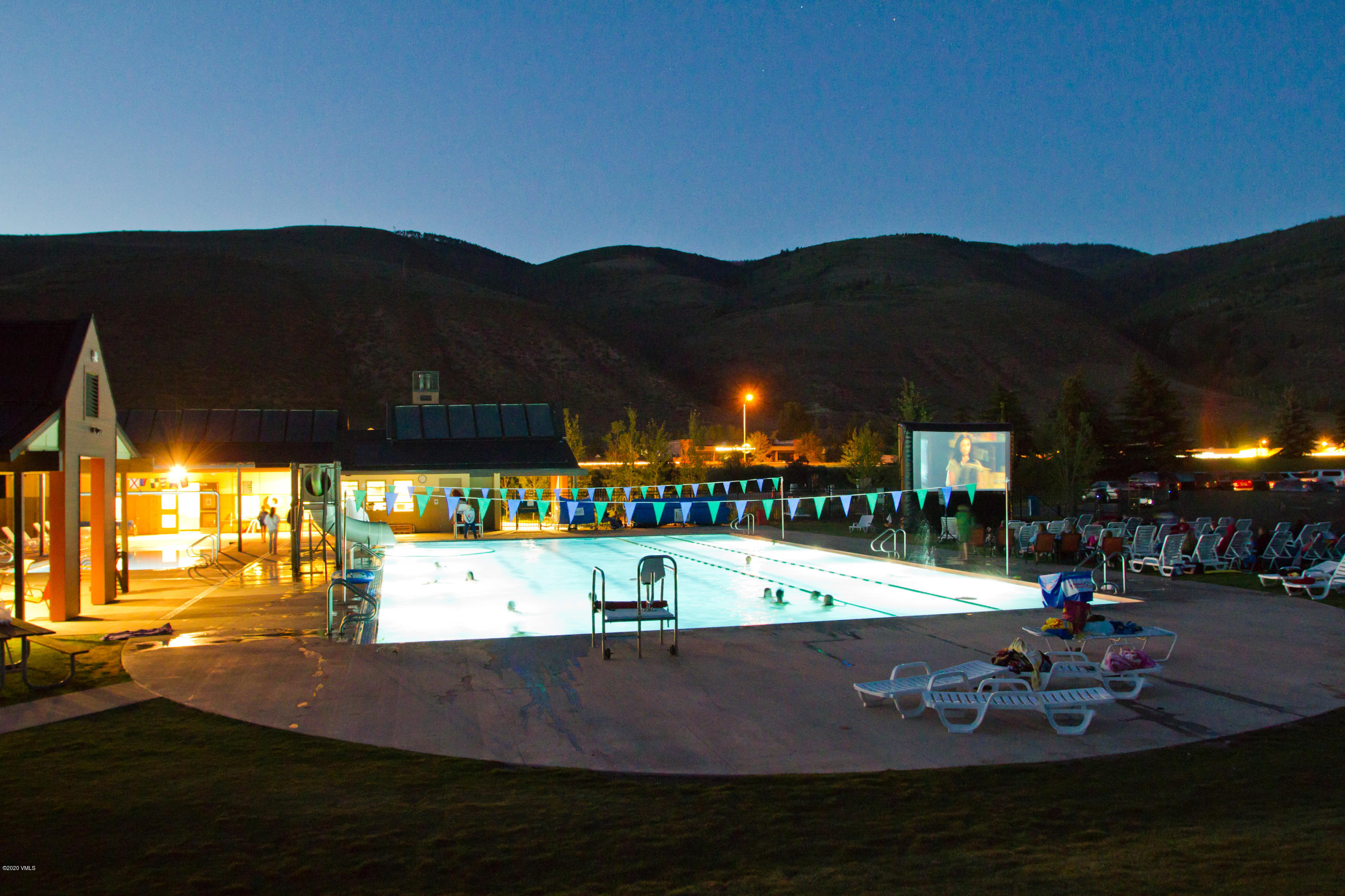 124 Eagle Road, Unit C Avon, CO 81620 - Photo 35 of 35 a view of a swimming pool with a patio