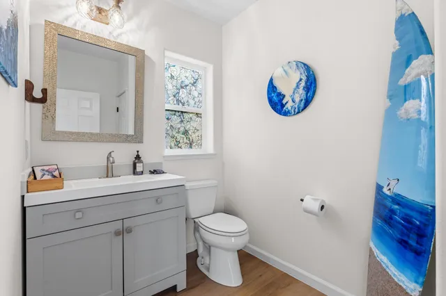 a bedroom with baby toys and a book shelf