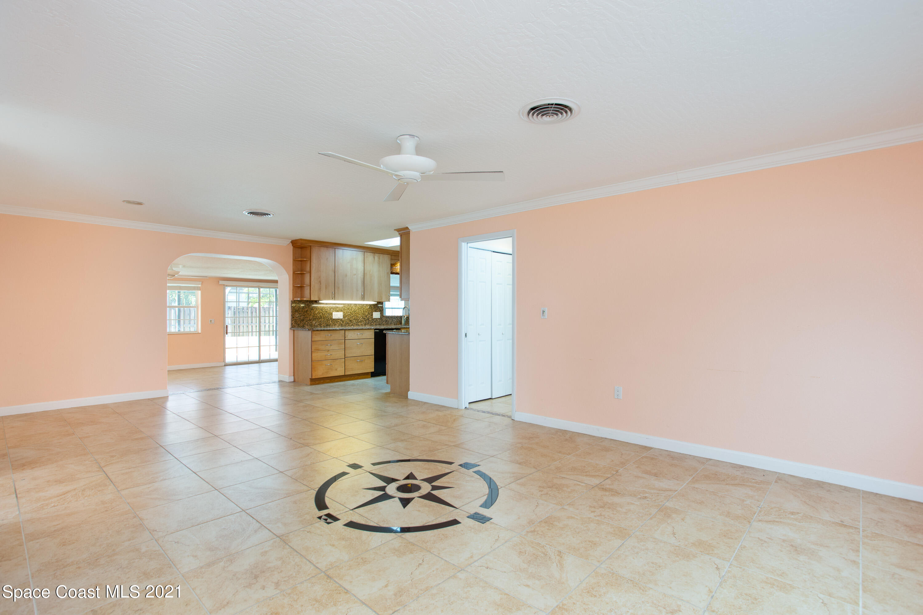 370 Capri Road Cocoa Beach, FL 32931 - Photo 6 of 21 a view of livingroom with furniture and white walls