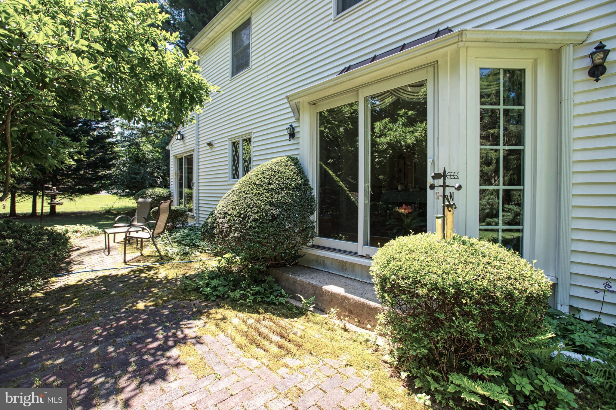 4 Sunset Road Lawrenceville, NJ 08648 - Photo 40 of 43 Sliding doors from dining room