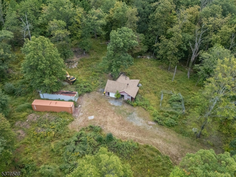 601 Fox Farm Road Asbury, NJ 08802 - Photo 11 of 15 a wooden bench sitting in the middle of a forest