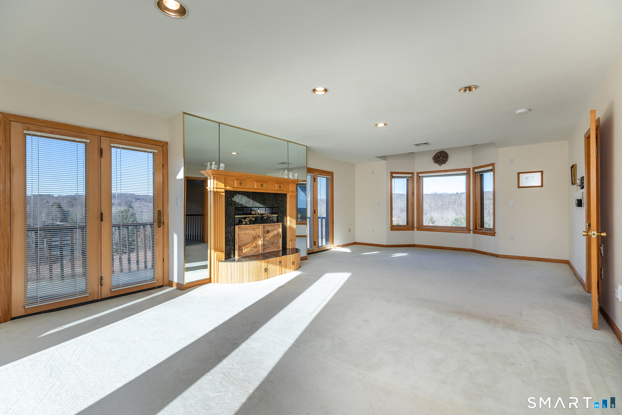 233 Southbury Road Roxbury, CT 06783 - Photo 33 of 38 a view of a room with large windows