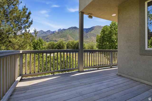 12317 Cypress Point Way Draper, UT 84020 - Photo 32 of 41 Spacious outdoor deck featuring wood-finish decking and a coordinating railing system