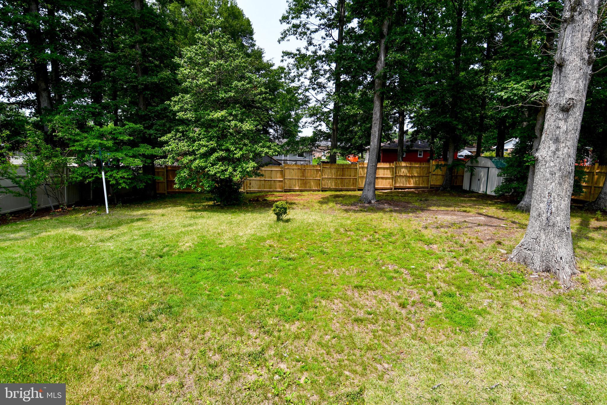 9616 Small Drive Clinton, MD 20735 - Photo 20 of 50 a view of a green yard with large trees