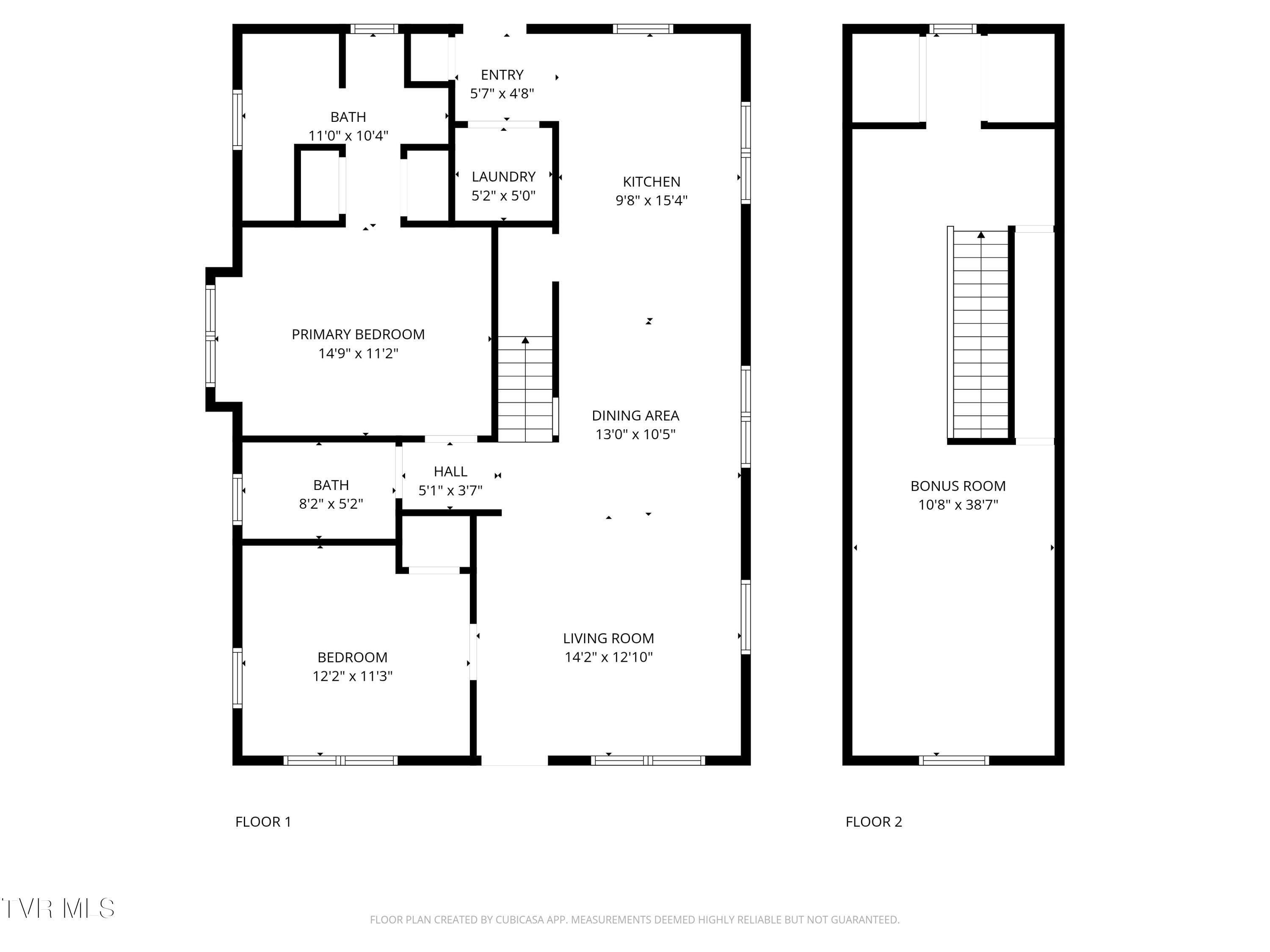 706 Carson Street Greeneville, TN 37743 - Photo 53 of 53 Floor Plan