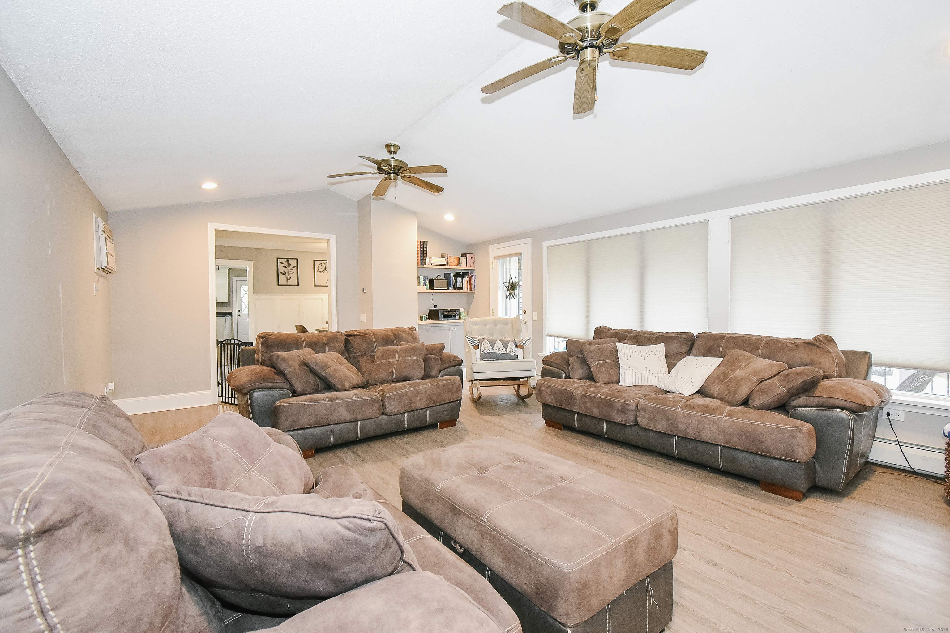 291 Hog Hill Road East Hampton, CT 06424 - Photo 13 of 24 a living room with furniture and a ceiling fan