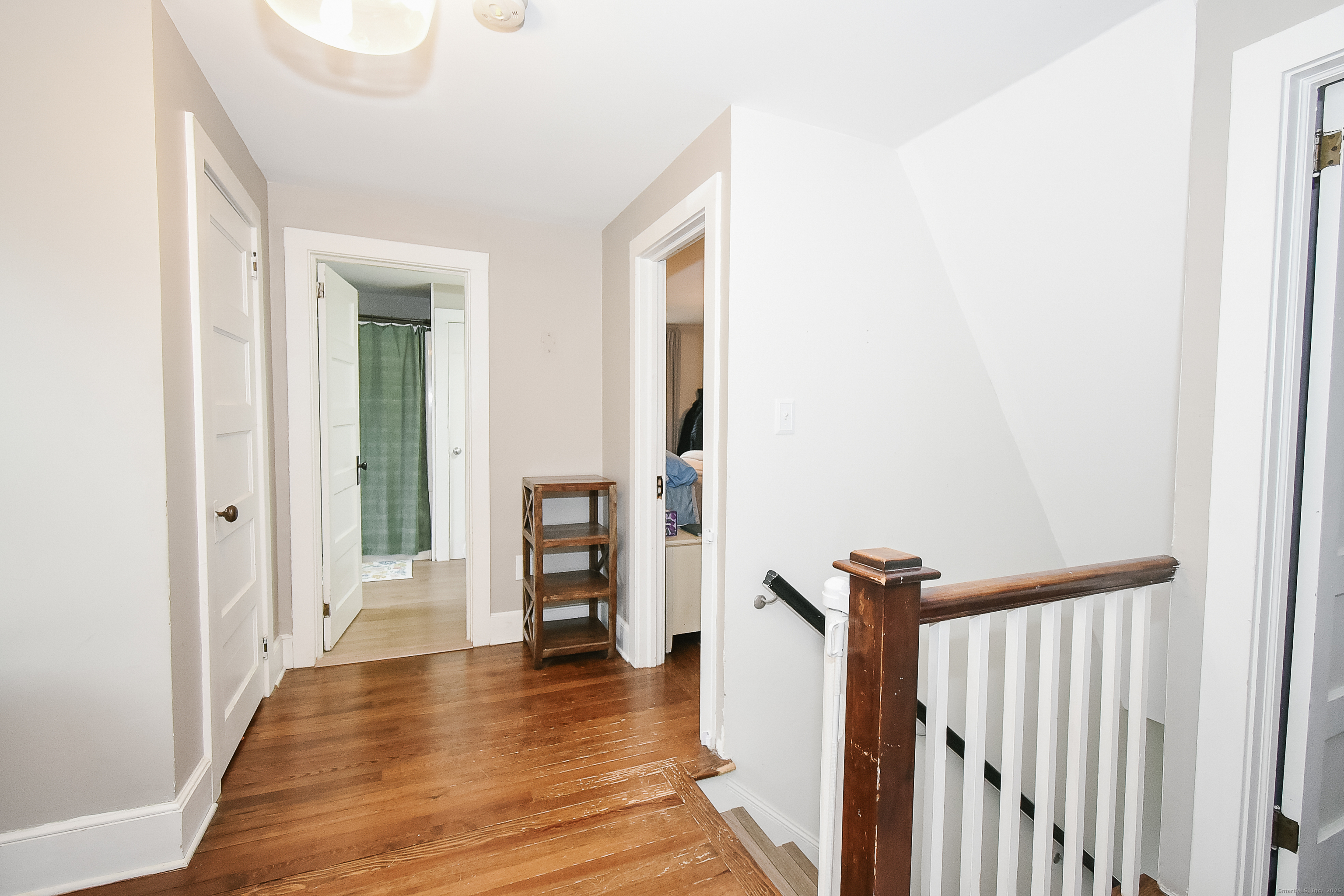 291 Hog Hill Road East Hampton, CT 06424 - Photo 18 of 24 a view of empty room with wooden floor and fan