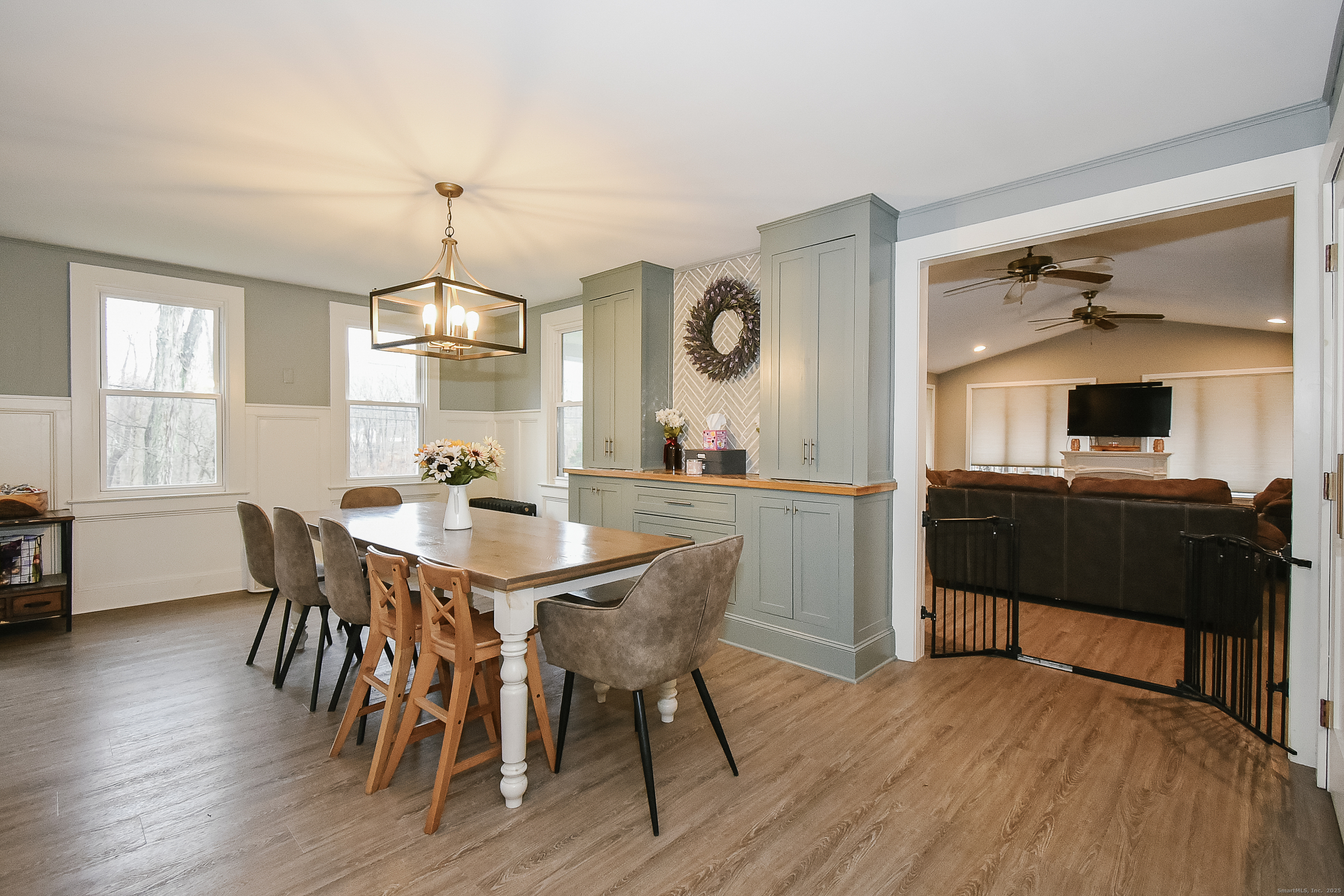 291 Hog Hill Road East Hampton, CT 06424 - Photo 4 of 24 a view of a dining room with furniture and wooden floor