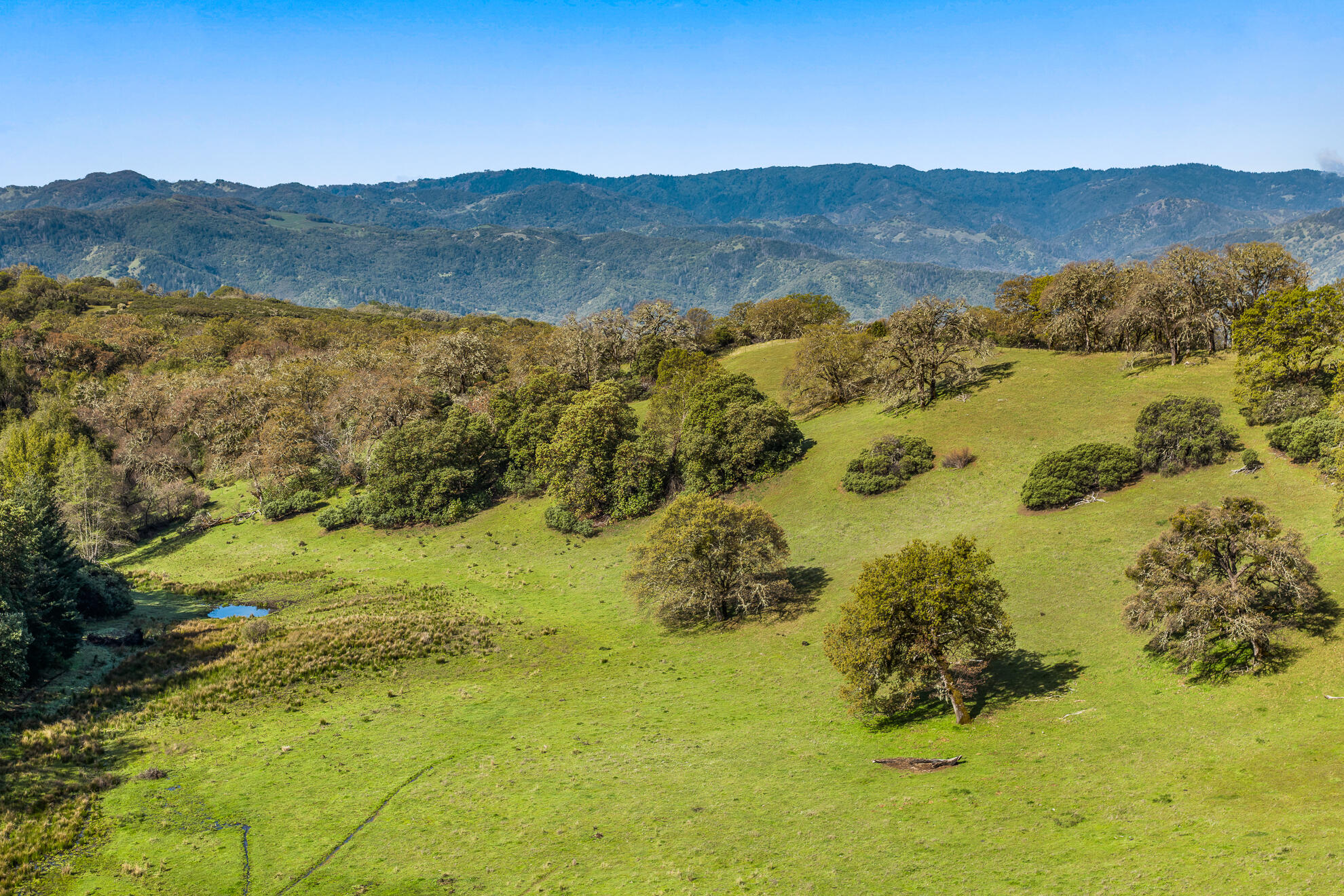 5155 Mill Creek Road Ukiah, CA 95482 - Photo 36 of 51 a view of mountain with lake in background