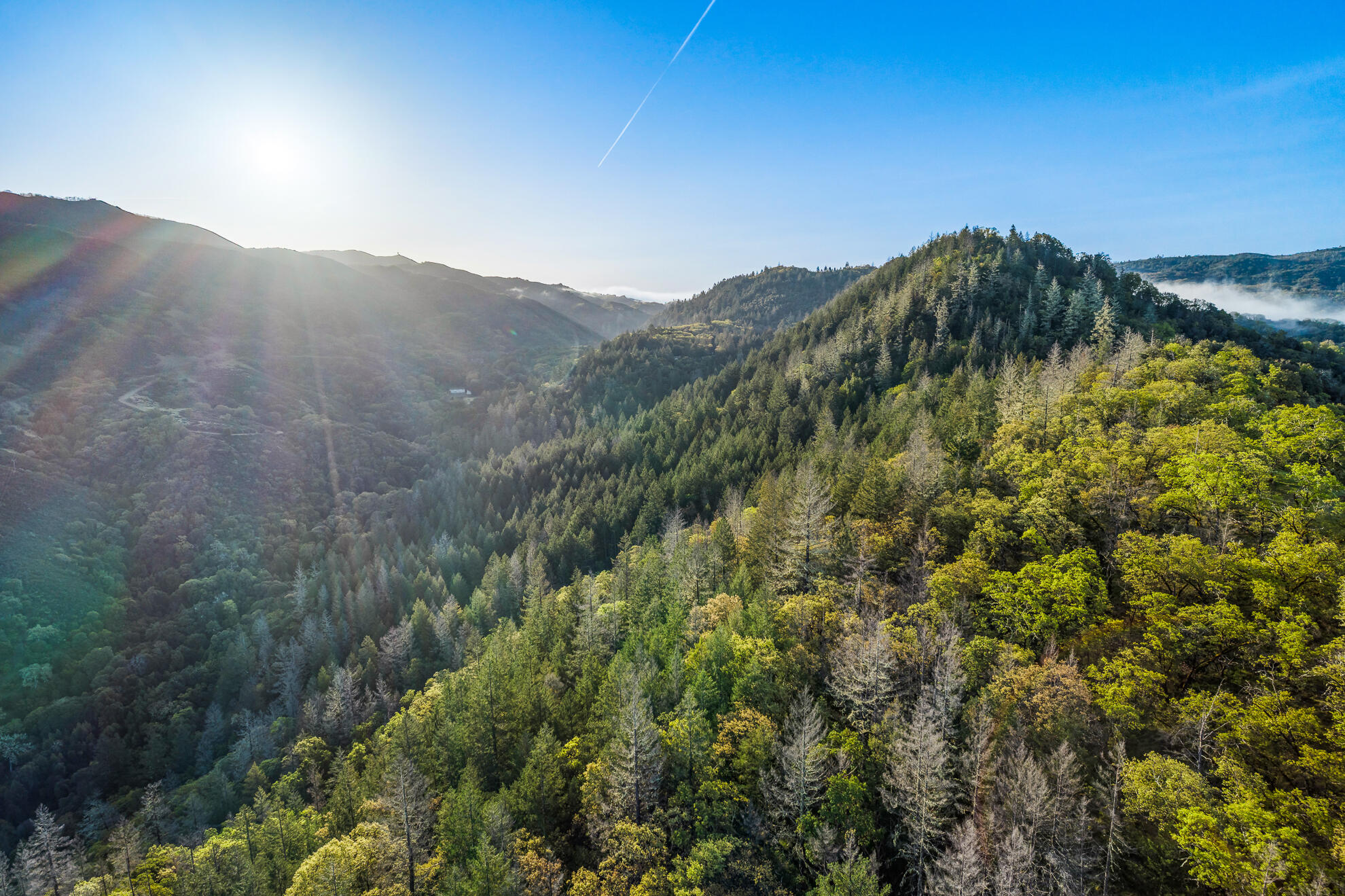 5155 Mill Creek Road Ukiah, CA 95482 - Photo 4 of 51 a view of a field of mountains and valleys