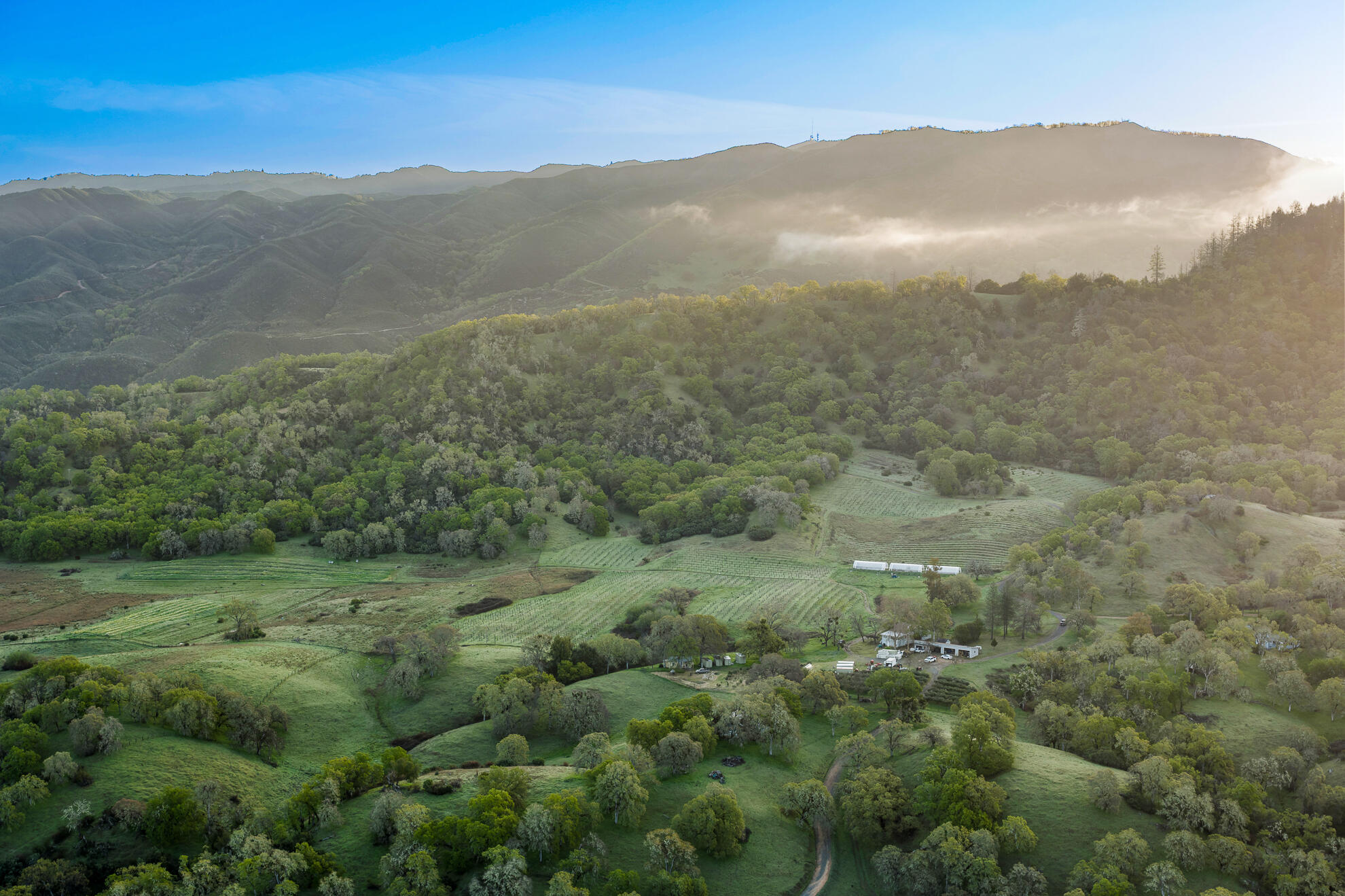 5155 Mill Creek Road Ukiah, CA 95482 - Photo 5 of 51 a view of a town with mountains in the background