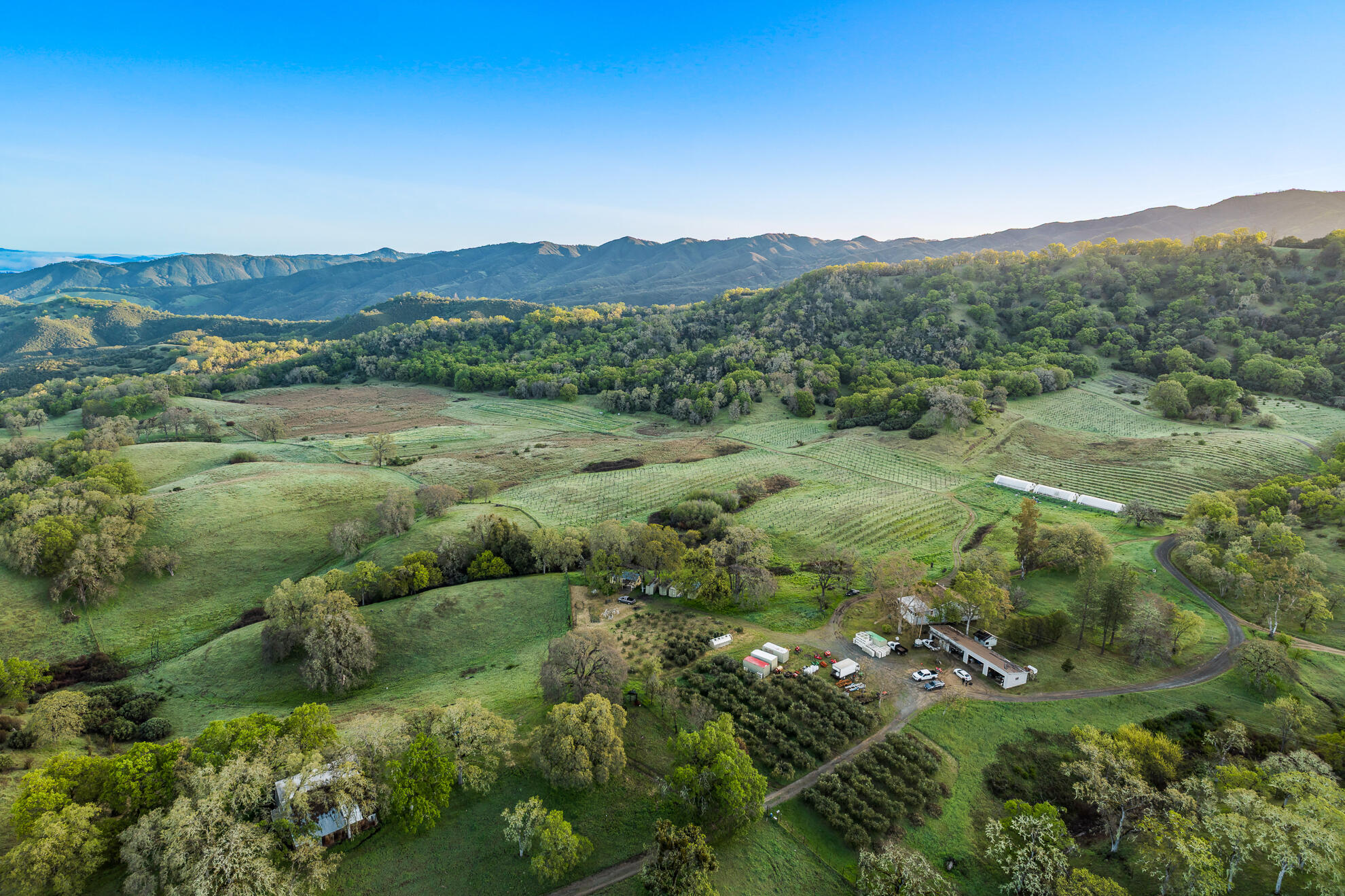 5155 Mill Creek Road Ukiah, CA 95482 - Photo 6 of 51 a view of a lush green hillside and houses