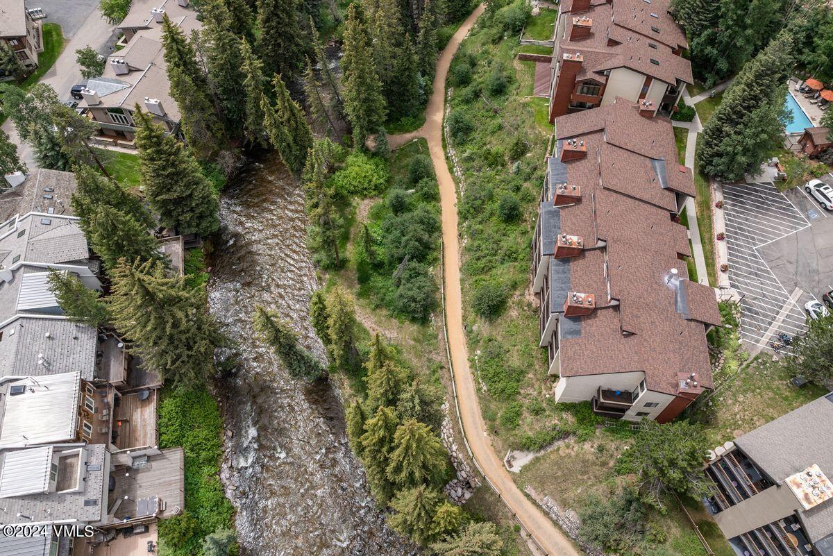442 South Frontage Road East, Unit A205 Vail, CO 81657 - Photo 21 of 24 an aerial view of residential houses with outdoor space