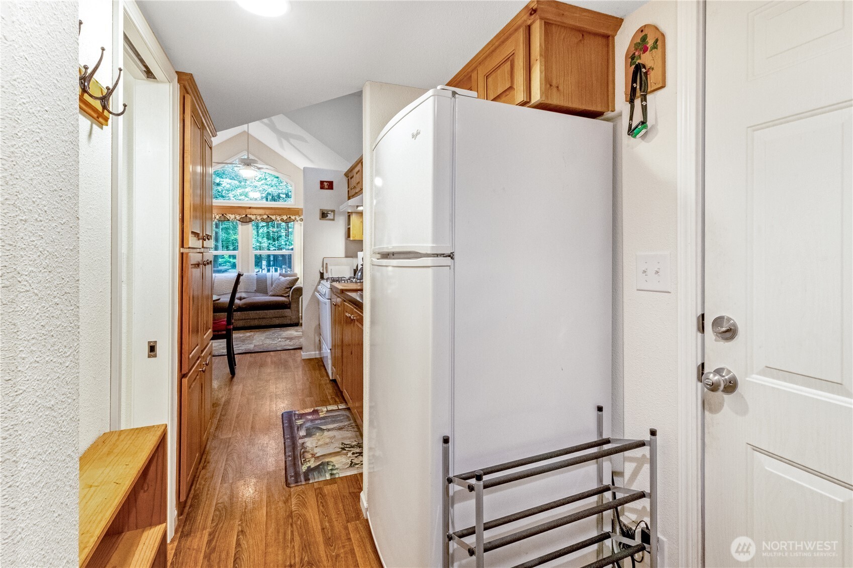 86-3 Sunset Circle Maple Falls, WA 98266 - Photo 13 of 38 a view of kitchen with furniture and refrigerator