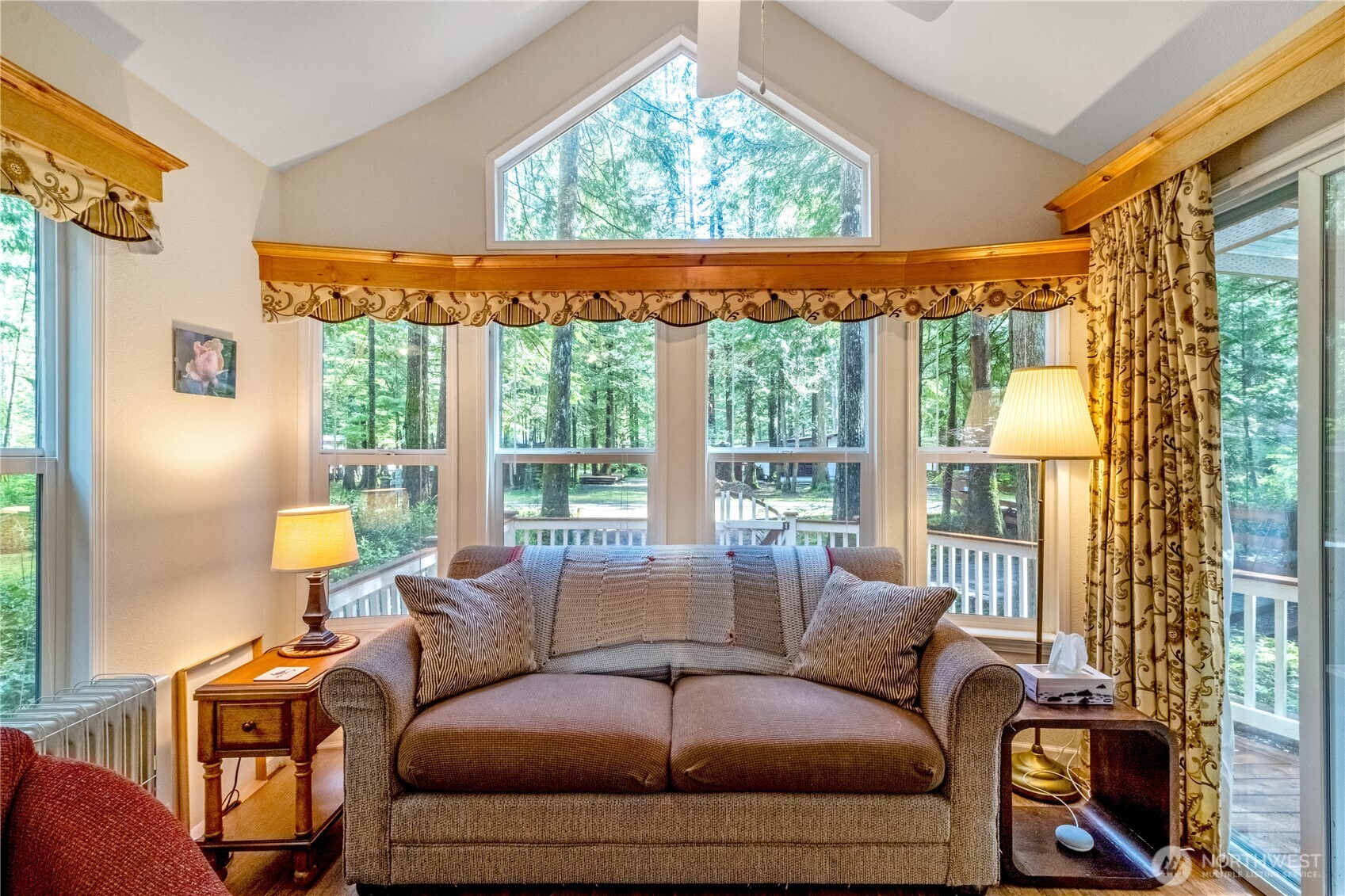 86-3 Sunset Circle Maple Falls, WA 98266 - Photo 6 of 38 a living room with furniture and a large window