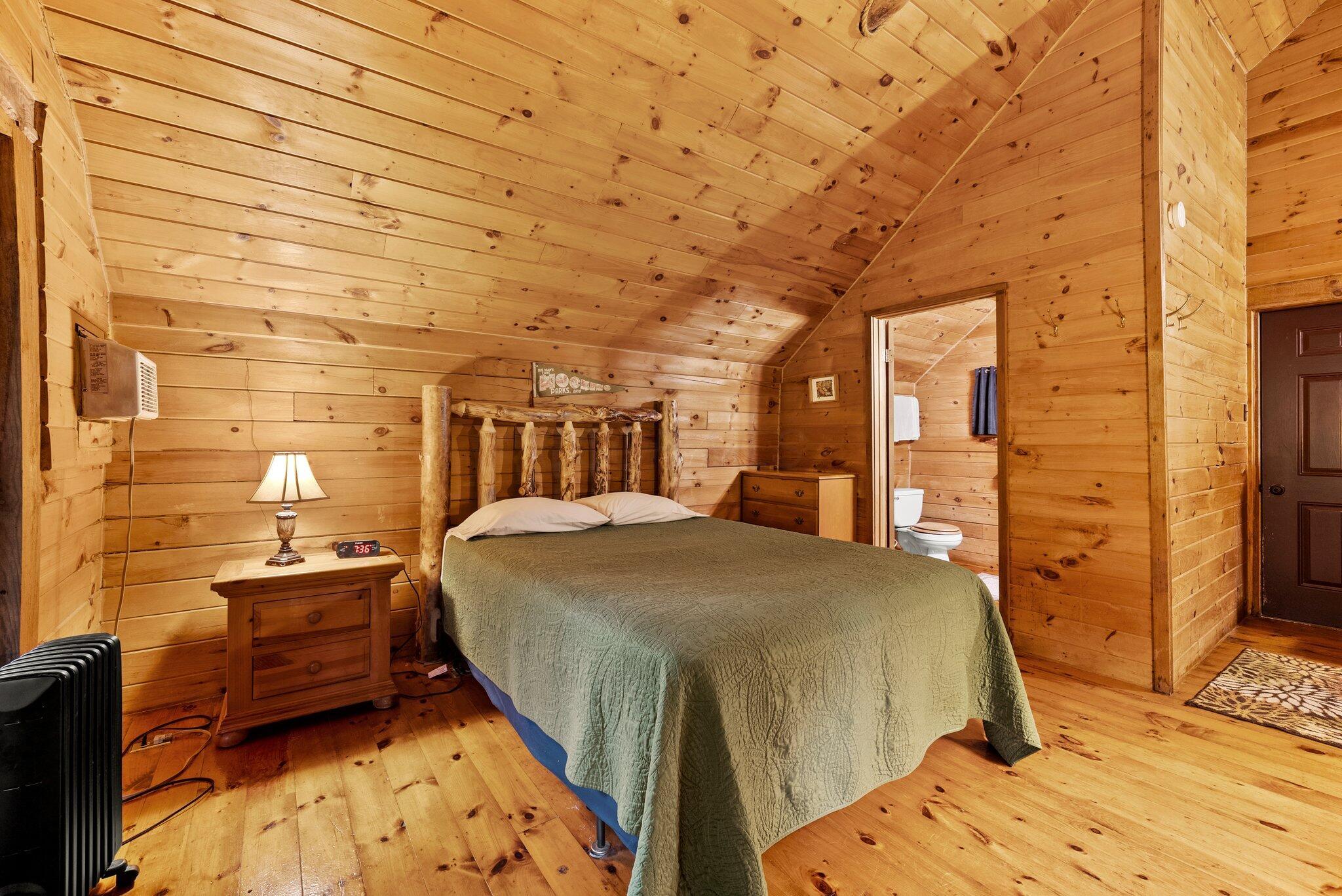 26975 Chapel Ridge Road Logan, OH 43138 - Photo 67 of 98 CABIN SLEEPING AREA/BATH