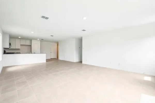 a view of a kitchen with a sink