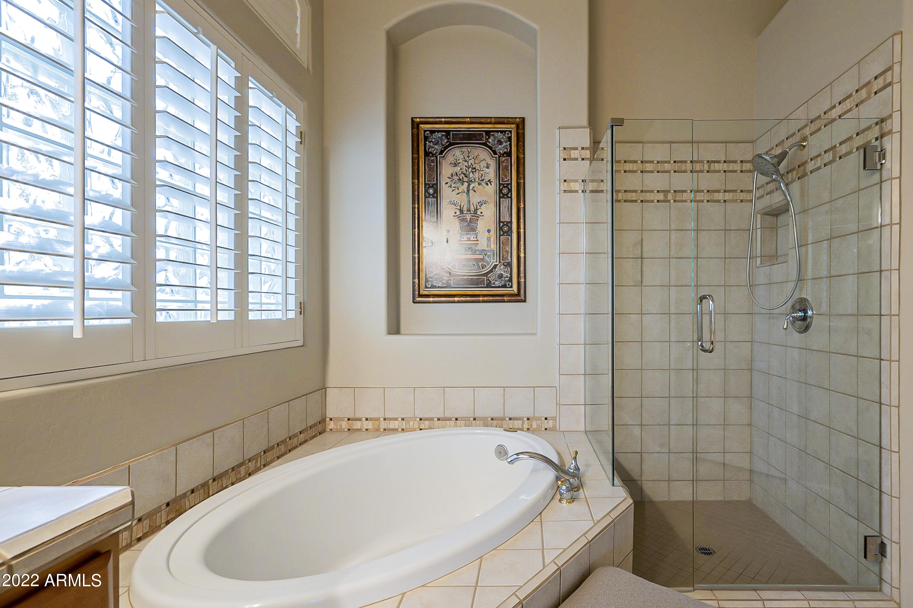 5028 East Sleepy Ranch Road Cave Creek, AZ 85331 - Photo 14 of 30 Owners tub and shower