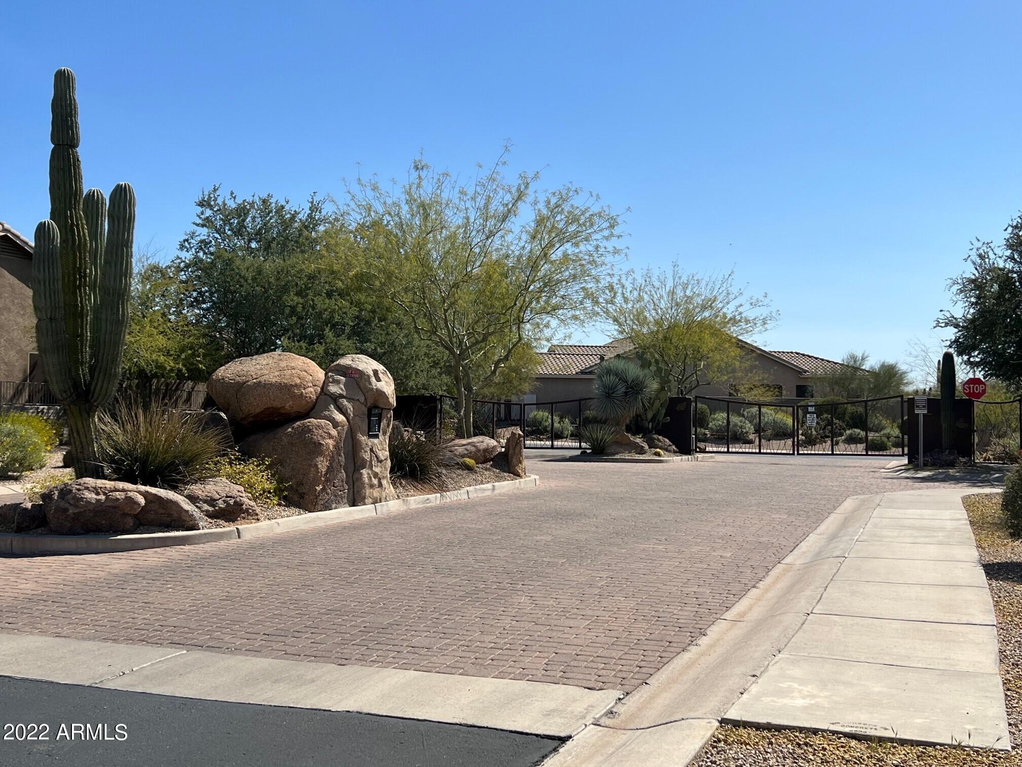 5028 East Sleepy Ranch Road Cave Creek, AZ 85331 - Photo 29 of 30 Gated Entry