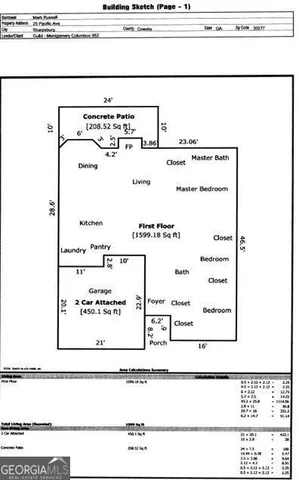 $364,900 | 25 Pacific Avenue, Sharpsburg, GA 30277