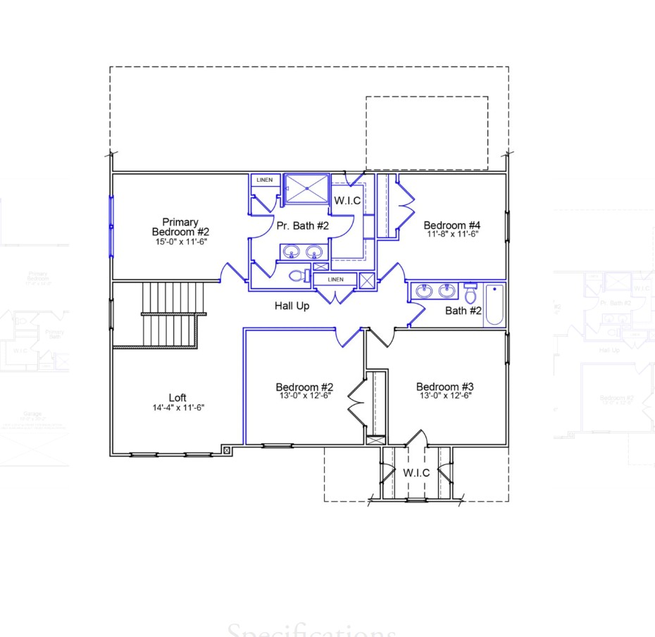Lot 102 Limestone Circle Anderson, SC 29625 - Photo 3 of 6 Explore the functional layout of this thoughtfully designed living space with a distinct loft area.