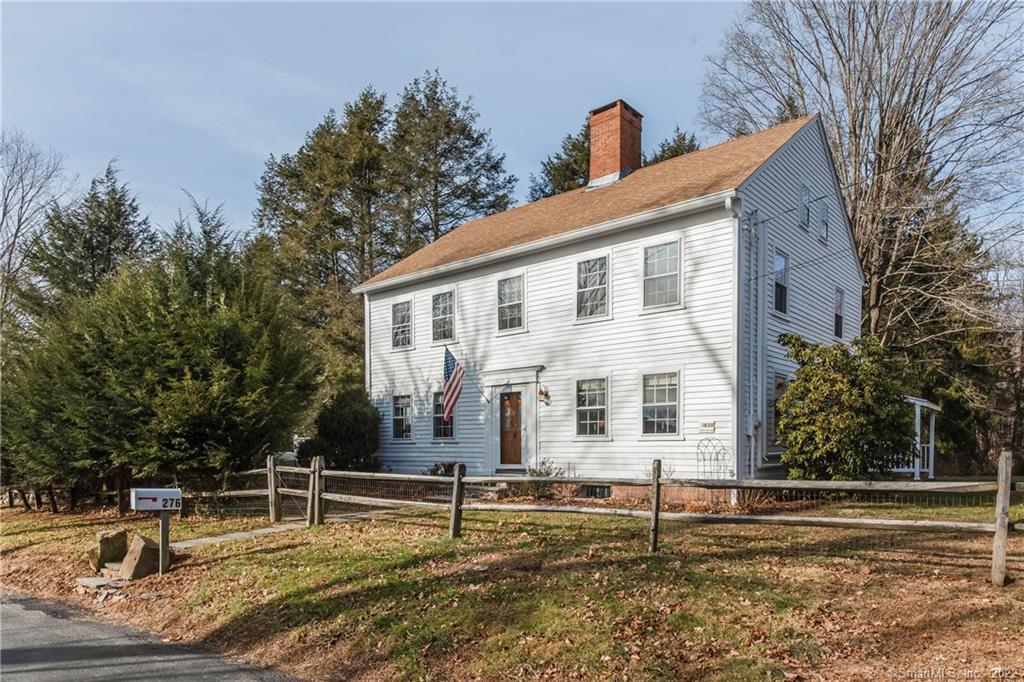 276 Old Post Road North Branford, CT 06472 - Photo 1 of 1 Circa 1820 Colonial with center chimney