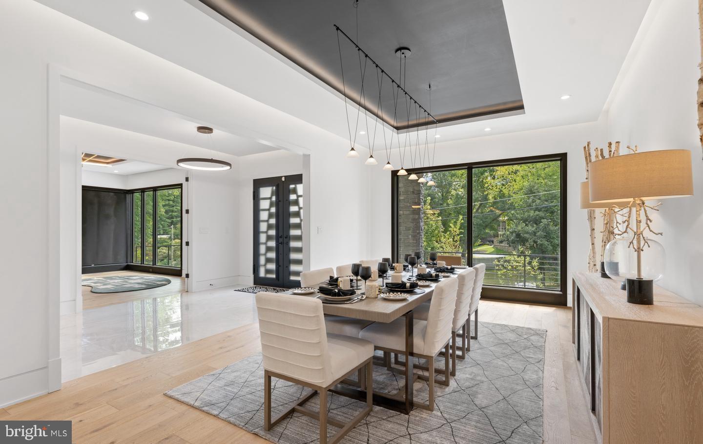 1138 Basil Road McLean, VA 22101 - Photo 13 of 24 Elegant dining space with modern design.