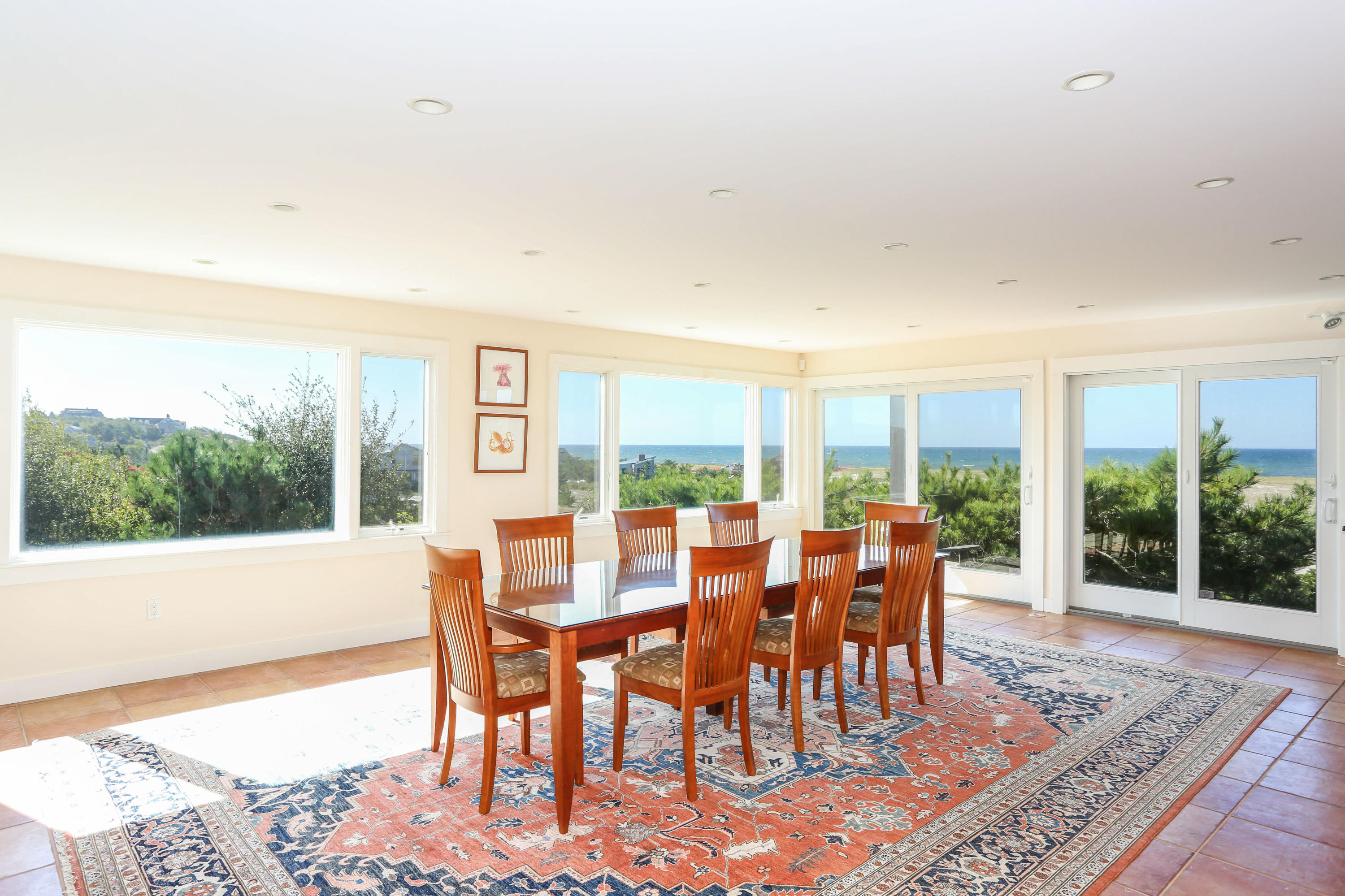 20 Great Hills Road Truro, MA 02666 - Photo 13 of 29 a view of a dining room with furniture window and wooden floor