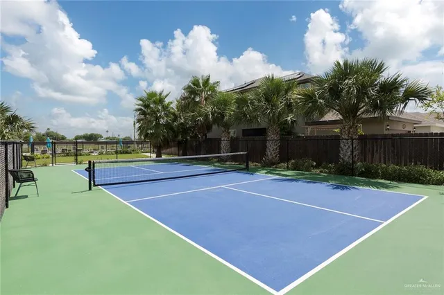 a view of a tennis court
