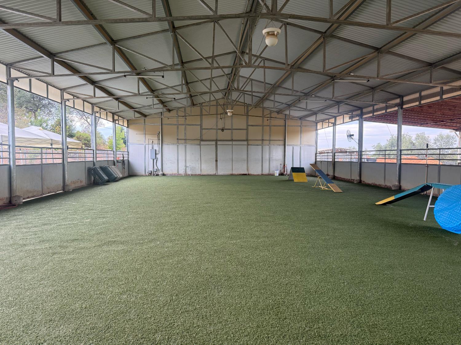5875 Sycamore Hill Road Newcastle, CA 95658 - Photo 58 of 78 Main Barn Covered Arena,, used currently for dog training