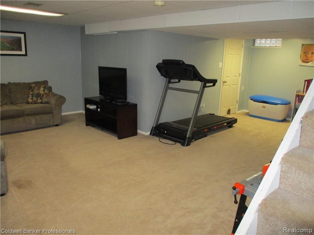 5347 Farley Road Clarkston, MI 48346 - Photo 21 of 29 Finished Basement