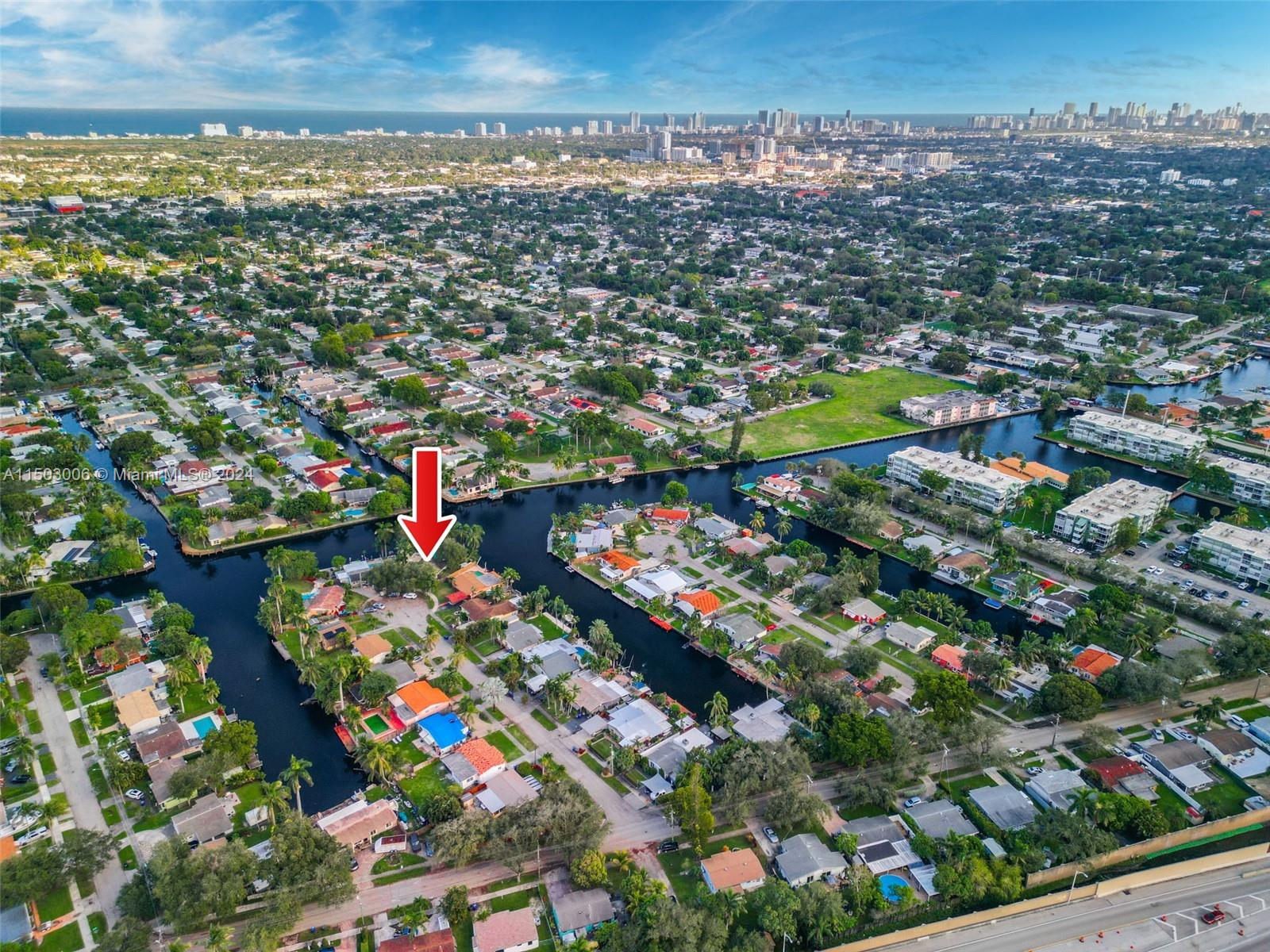 2702 Scott Street Hollywood, FL 33020 - Photo 12 of 42 an aerial view of a city