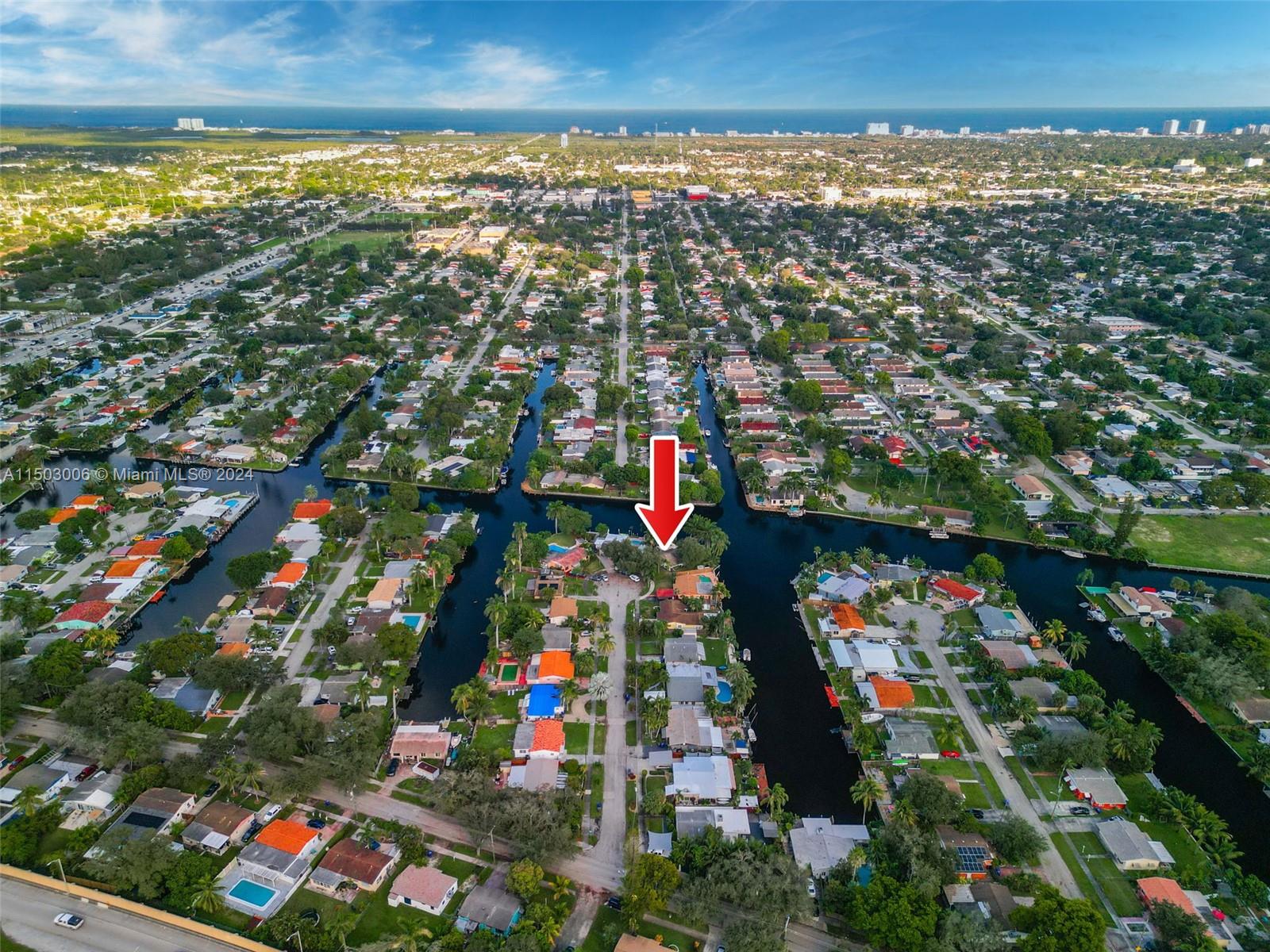 2702 Scott Street Hollywood, FL 33020 - Photo 13 of 42 an aerial view of multiple house