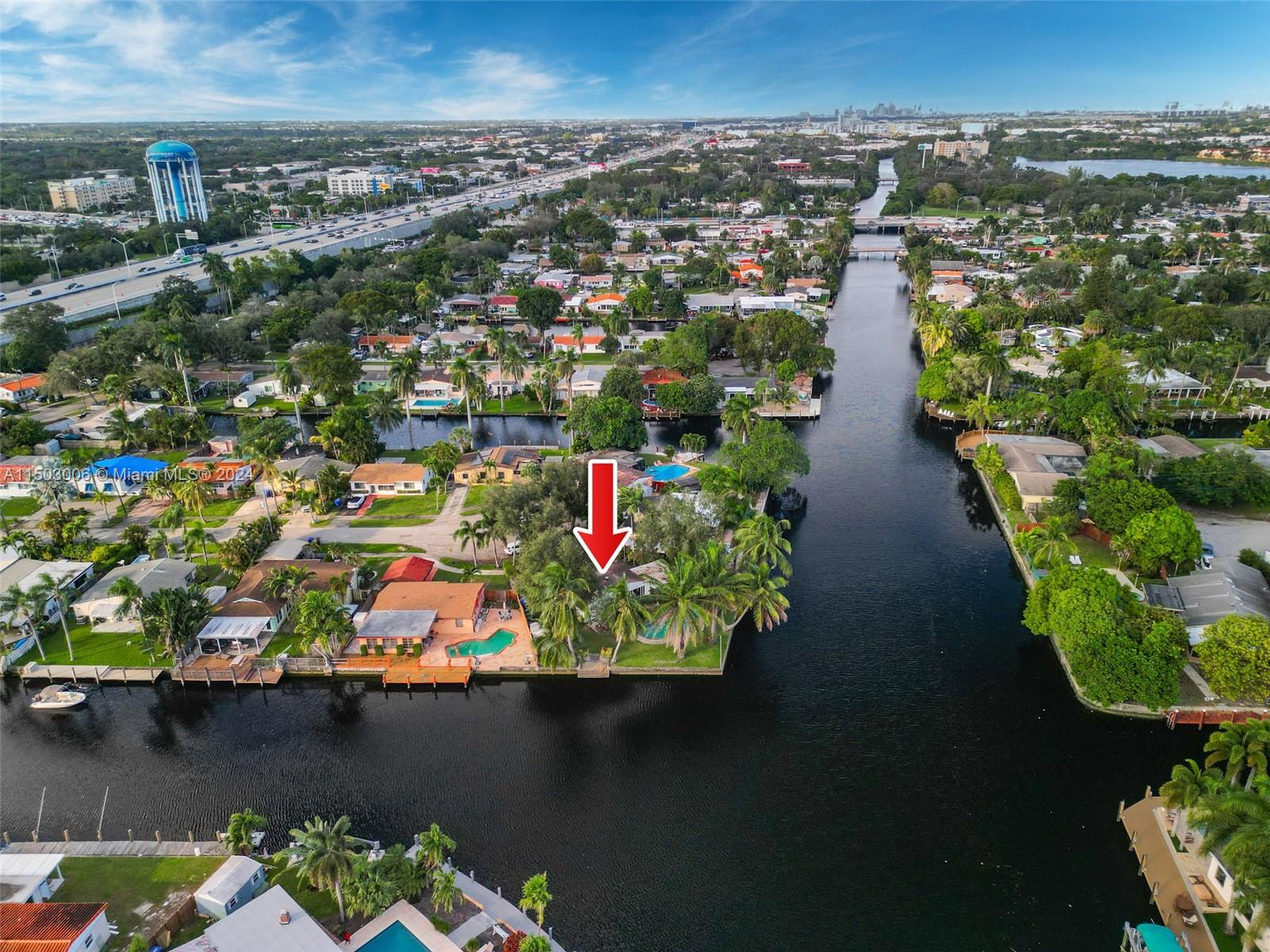 2702 Scott Street Hollywood, FL 33020 - Photo 17 of 42 an aerial view of a city