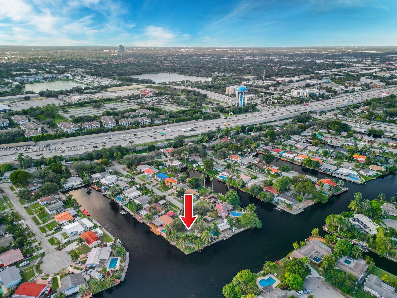2702 Scott Street Hollywood, FL 33020 - Photo 3 of 42 an aerial view of a city