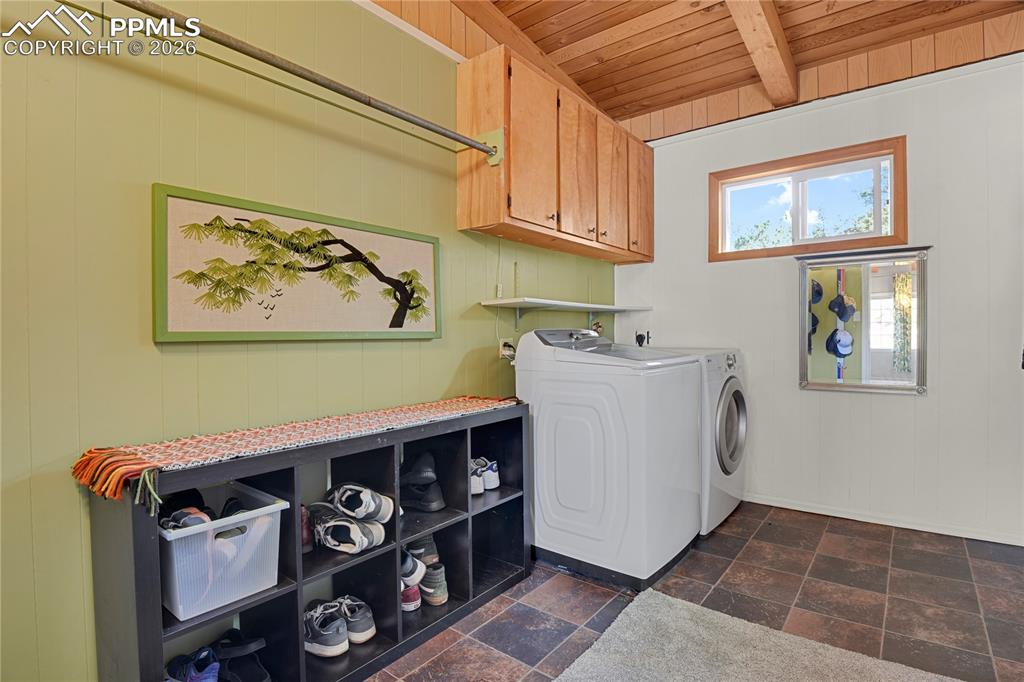 7015 McFerran Road Colorado Springs, CO 80908 - Photo 36 of 50 a utility room with dryer and washer