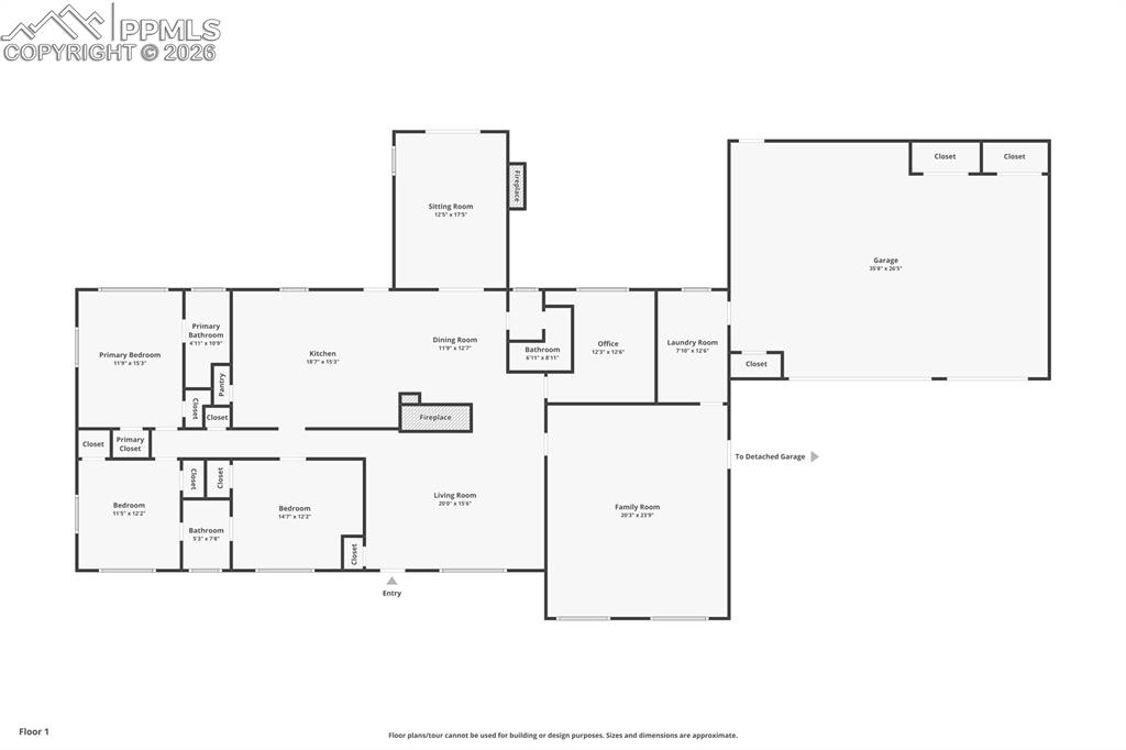7015 McFerran Road Colorado Springs, CO 80908 - Photo 38 of 50 a picture of floor plan