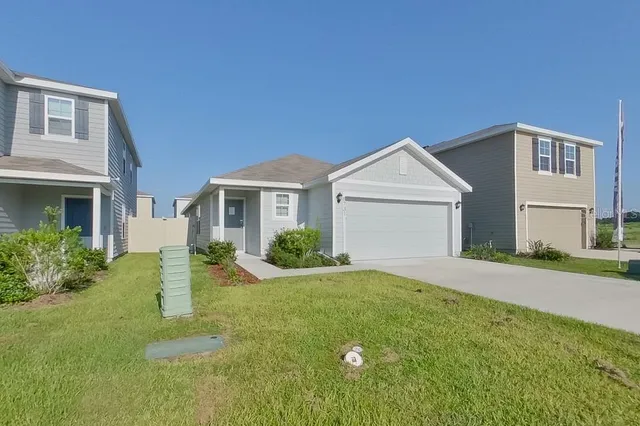 a view of outdoor space yard and front view of a house
