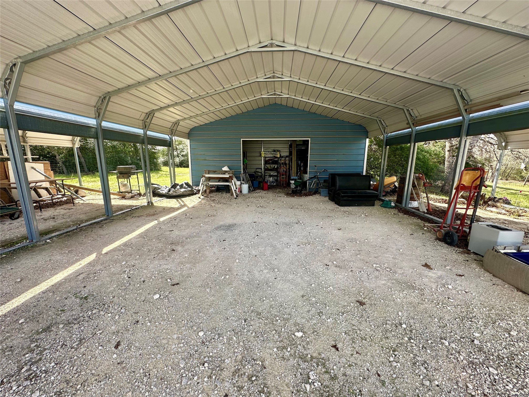1218 Private Road 3063 Thrall, TX 76578 - Photo 20 of 29 a view of a car garage