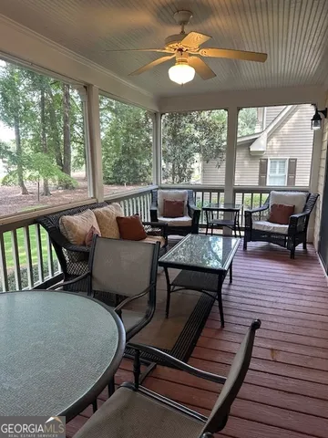 wooden floor view with seating space