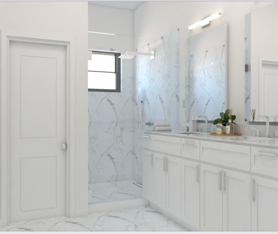 4254 Enid Lane North Port, FL 34288 - Photo 12 of 24 a bathroom with a shower and a sink