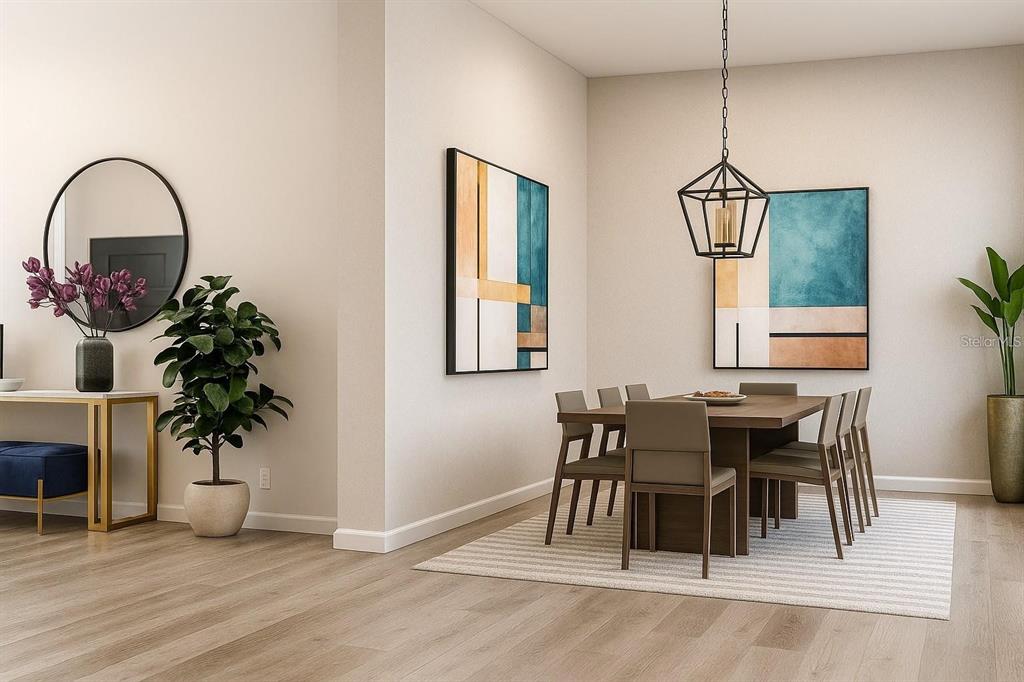 4254 Enid Lane North Port, FL 34288 - Photo 5 of 24 a view of a livingroom with furniture and a potted plant