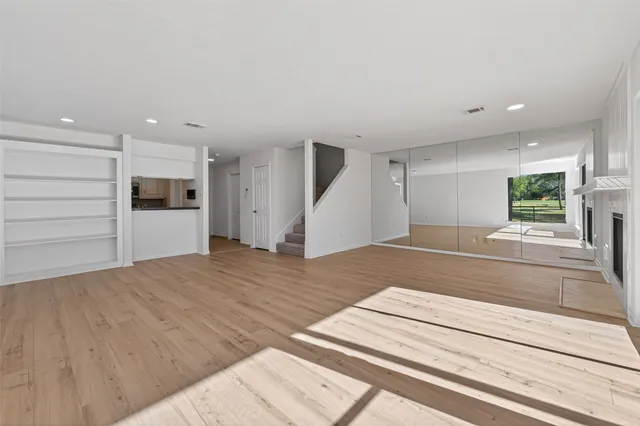 a view of a living room