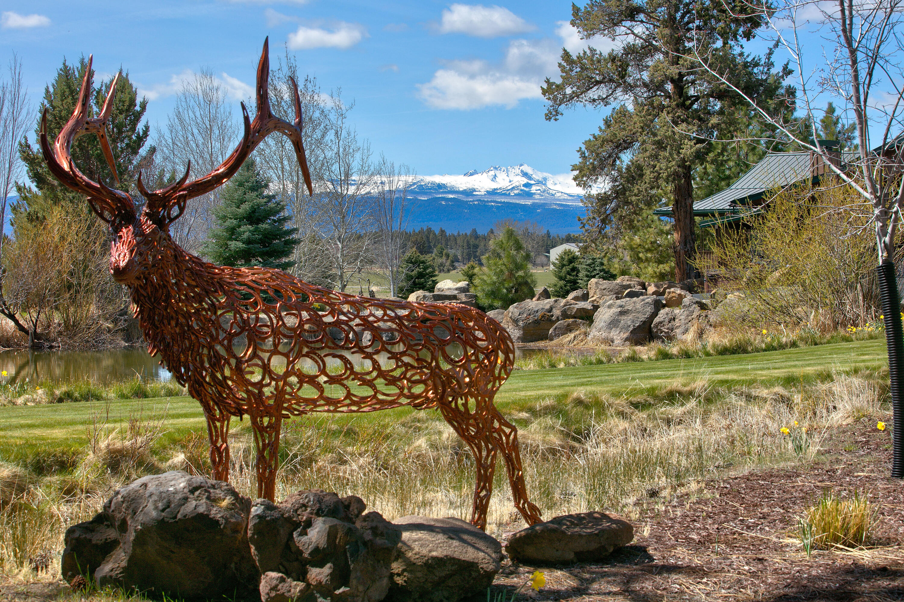 69015 Hurtley Ranch Road Sisters, OR 97759 - Photo 54 of 88 Many unique yard art statues and decor are available for purchase