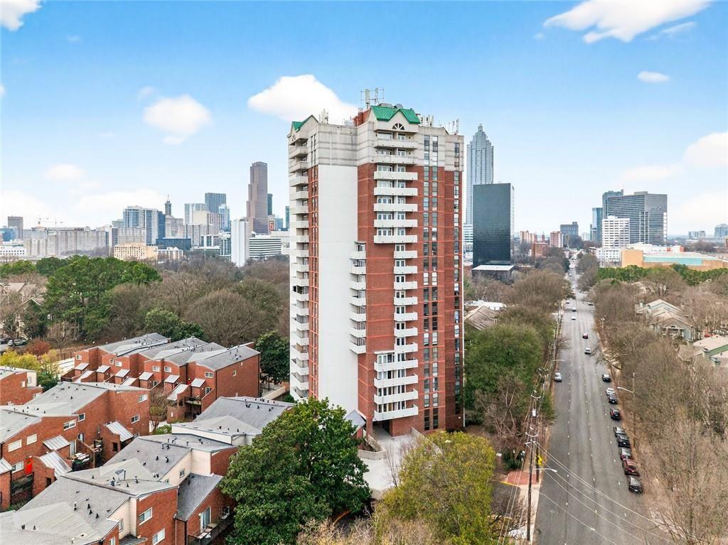 375 Ralph McGill Boulevard Northeast, Unit 604 Atlanta, GA 30312 - Photo 4 of 49 a view of a city with tall buildings