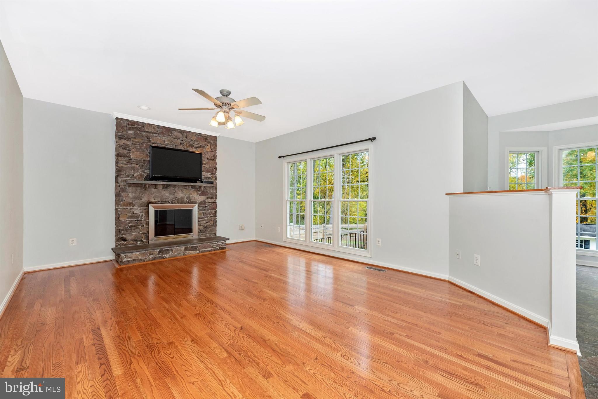 12551 New Windsor Road Union Bridge, MD 21791 - Photo 19 of 47 Family Room has HW Floors & Fireplace