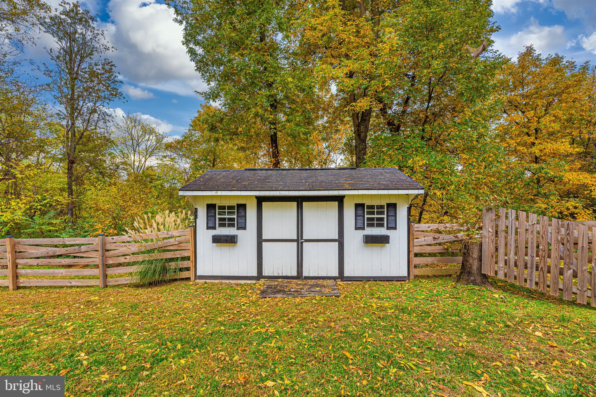 12551 New Windsor Road Union Bridge, MD 21791 - Photo 43 of 47 Rear Yard has Garden Shed
