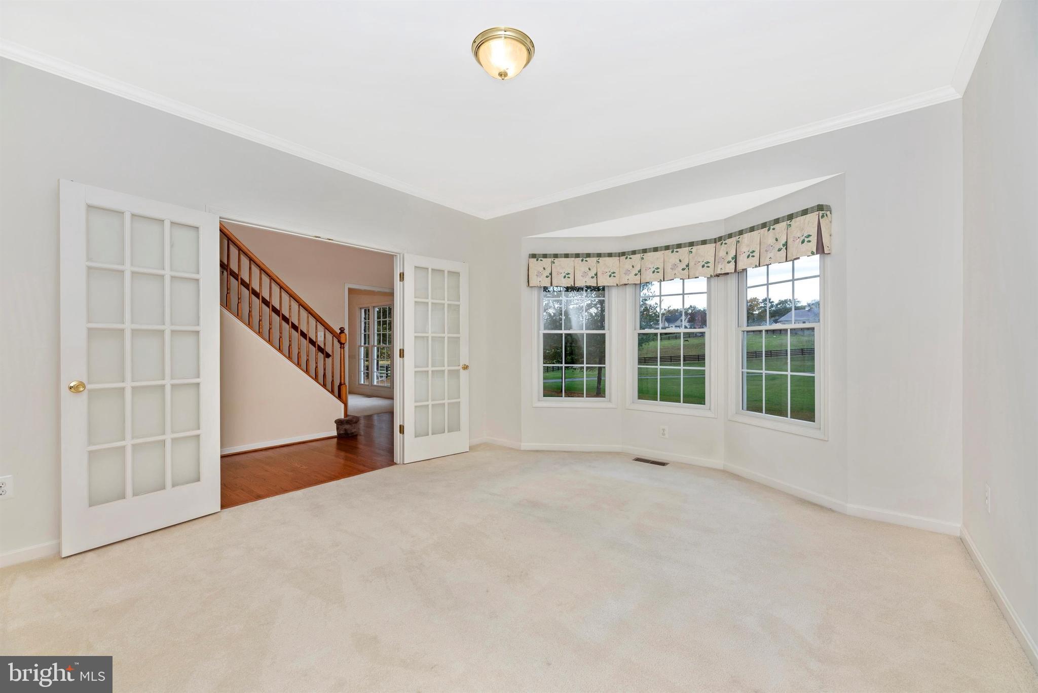 12551 New Windsor Road Union Bridge, MD 21791 - Photo 6 of 47 Living Room with French Doors off Foyer