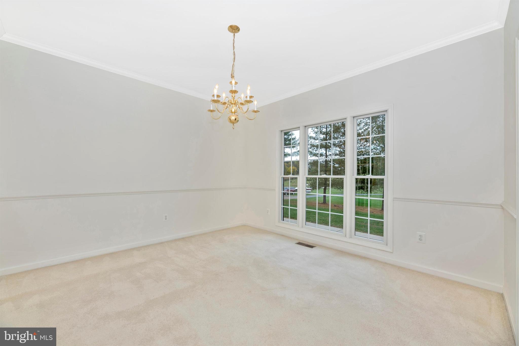 12551 New Windsor Road Union Bridge, MD 21791 - Photo 9 of 47 Dining Room has Crown & Chair Moldings